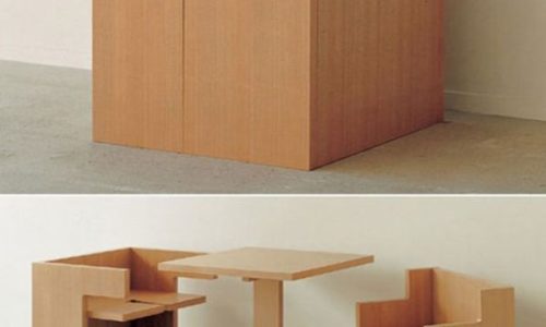 Origami Kitchen Table for Small Space Living