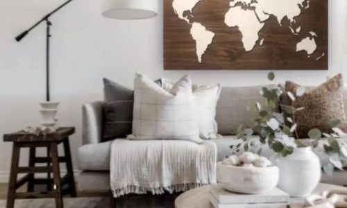 World Map: Classic Wall Decor